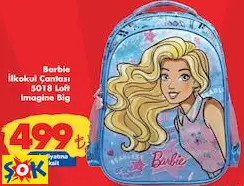 BARBİE İLKOKUL ÇANTASI 5018 LOFT IMAGİNE BİG BARBİE İLKOKUL ÇANTASI 5018 LOFT IMAGİNE BİG